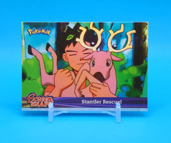 Pokemon Card - Stantler Rescue! Snap19 - Screen Snaps! - Topps Johto - Image 1