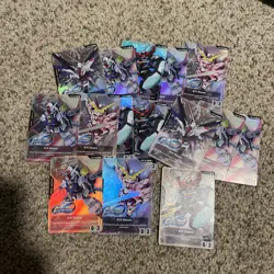 Gundam card game Ex Base Promo Card Lot 15x - Image 1