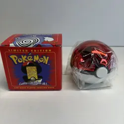 Pokemon 1999 Poliwhirl 23k Gold Plated Trading Card Pokeball Burger King Sealed - Image 1