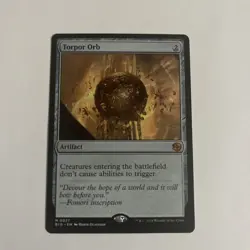 Torpor Orb Outlaws of Thunder Junction: The Big Score Magic The Gathering Card - Image 1