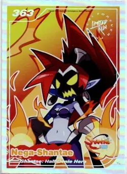 Shantae Half Genie Hero #363 Limited Run Games Silver Trading Card New Mint - Image 1