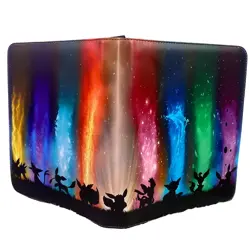 Pokemon Eevee Evolution Aurora Borealis Binder Card Holder Organizer 300 Pockets - Image 4