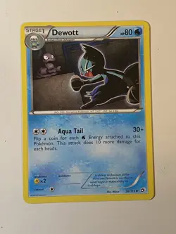Pokemon DEWOTT Legendary Treasures 38/113 Black & White Card NM/M - Image 1