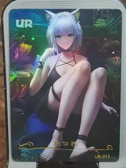 🍑 UR UR-013 Pink Beauties 2 Goddess Story Anime Card Pink Ladies Holo Waifu - Image 1
