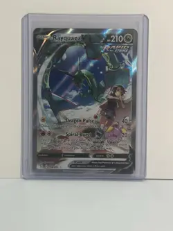 Rayquaza V Evolving Skies 194/203 Holo Ultra Rare Card Alt Art Pokemon Near Mint - Image 1