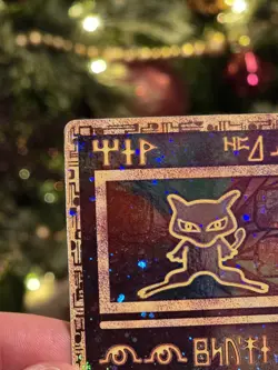 Pokemon ANCIENT MEW - MOVIE PROMO - PLAYED AND CREASED - Card C - Image 2