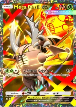 Pokemon TCG Pocket MEGA Pinsir ex FULL ART card (ENG) for trade - Image 1