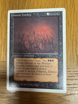Demonic Hordes [Unlimited Edition] MTG MP - Image 1