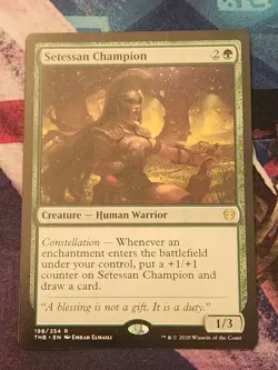 MTG Theros Beyond Death - Setessan Champion NM - Image 1