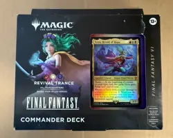 Magic The Gathering Final Fantasy Commander Deck Revival Trance NEW Sealed - Image 1