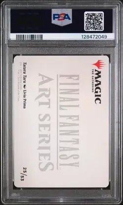 2025 Magic The Gathering Fin Art Series Tataru Taru Gold Stamped /53 PSA 9 - Image 2