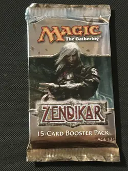 Zendikar Booster Pack (Loose) (ENGLISH) FACTORY SEALED MAGIC MTG - Image 1
