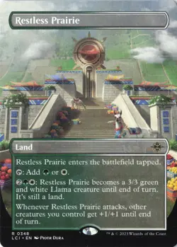 Restless Prairie (Borderless) R The Lost Caverns of Ixalan 348 NM - Image 1