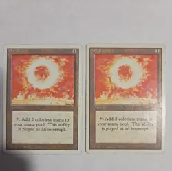MTG Sol Ring Revised Edition x 2 LP - Image 1