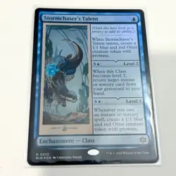 STORMCHASER'S TALENT Rare Foil Bloomburrow Pack Fresh Mint MTG - Image 3