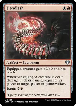 MTG Fiendlash - Foil NM-Mint Commander Masters - Image 1