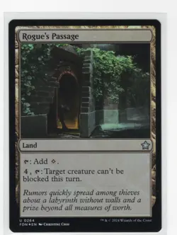 Rogue's Passage | Foil | NM | MTG | 0264 | Uncommon | FDN - Foundations - Image 1