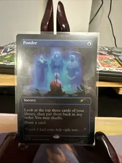 Ponder #2292 (NM) (Rainbow Foil) Secret Lair Avatar SLD MTG - Image 1