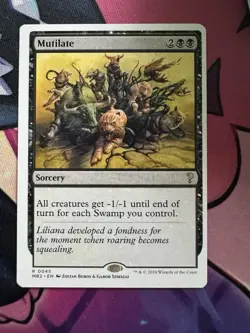 MTG Mutilate (White Border) (45) | NM | Mystery Booster 2 (MB2) - Image 1