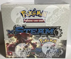 Pokemon XY Steam Siege Booster Box - Sealed - Image 1