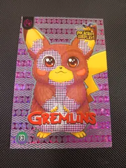 Gremlins (Pikachu) #E3 - Purple Holo Electric Pikachu Cosplay - Pokemon - Image 1