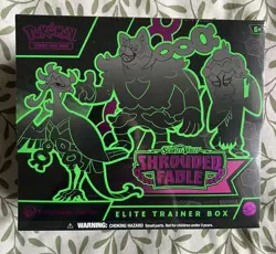 BNIB Pokemon Center Elite Trainer Box ETB Shrouded Fable Pokemon TCG New Sealed - Image 1