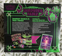 BNIB Pokemon Center Elite Trainer Box ETB Shrouded Fable Pokemon TCG New Sealed - Image 3