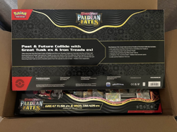 Pokemon Paldean Fates Great Tusk Iron Threads Ex Premium Collection - Image 2