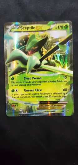 Pokemon TCG Sceptile-EX Ancient orgins 7/98 lightly played - Image 1