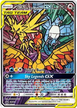 Moltres & Zapdos & Articuno GX SM210 Sm Holo for sale online - Image 4