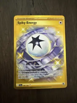 Pokemon TCG Spike Energy 190/159 Journey Together Hyper Rare - Image 1