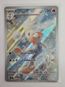 Raboot - 147/142 Pokemon SV07: Stellar Crown Holo Illustration Rare - Image 1