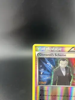 Pokemon Giovanni's Scheme 138/162 Regional Championships STAFF Promo Holofoil LP - Image 2