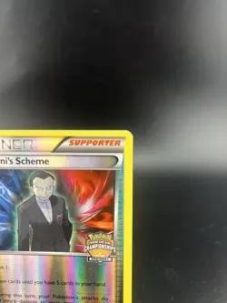 Pokemon Giovanni's Scheme 138/162 Regional Championships STAFF Promo Holofoil LP - Image 3