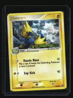 Pokemon MANECTRIC 16/106 (Stamped Reverse Holo) Emerald - LP/Light Play - Image 1