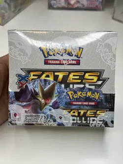 Fates Collide Pokemon Booster Box - X & Y - Factory Sealed - w Acrylic Case 2016 - Image 1