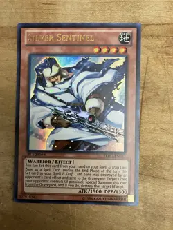 1x Yugioh Silver Sentinel Ultimate Rare REDU-EN033 1st Edition Light Play - Image 1
