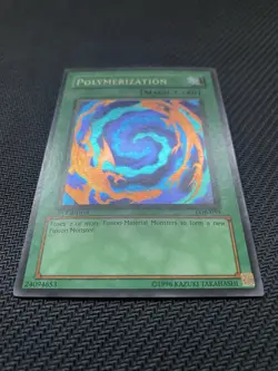 Polymerization Lob-059 1st Edition WAVY Slight Fade Yugioh Nm - Image 2