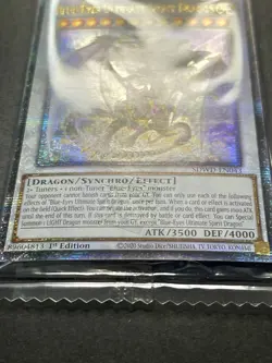 Blue-Eyes Ultimate Spirit Dragon | Quarter Century Secret Rare | SEALED |YuGiOh! - Image 3