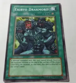 Yu-Gi-Oh! TCG Ekibyo Drakmord Labyrinth of Nightmare LON-EN099 Unlimited Common - Image 2