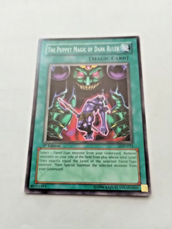 Yu-Gi-Oh! TCG The Puppet Magic of Dark Ruler Legacy of Darkness LOD-013 1st Edi. - Image 2