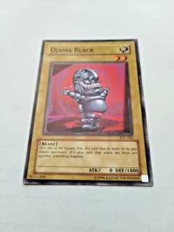Yu-Gi-Oh! TCG Ojama Black Invasion of Chaos IOC-002 Unlimited Com. -Uncirculated - Image 2