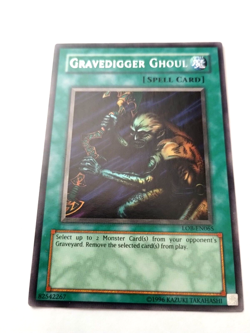 Yu-Gi-Oh! Gravedigger Ghoul Legend of Blue Eyes White Dragon LOB-EN065 Unlimited - Image 2