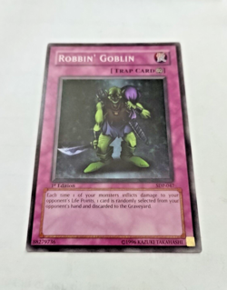 Yu-Gi-Oh! TCG Robbin' Goblin Starter Deck Pegasus SDP-047 1st Edition Common - Image 1