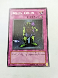 Yu-Gi-Oh! TCG Robbin' Goblin Starter Deck Pegasus SDP-047 1st Edition Common - Image 2
