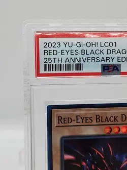 PSA 10 Gem MT Red-Eyes Black Dragon LC01-EN006 25th Anniversary Edition - Image 2