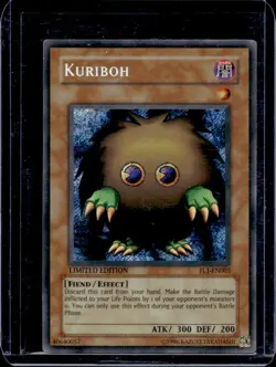 2005 Yu-Gi-Oh! Special Edition Blister Pack 1 Kuriboh Rare #FL1-EN003 - Image 1