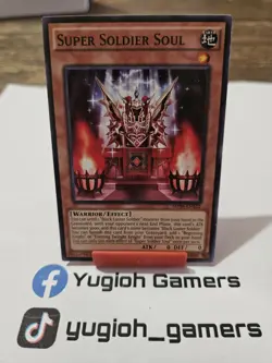 Yu-Gi-Oh Super Soldier Soul Different Sets 1st And Unlimited Common LP - Image 1