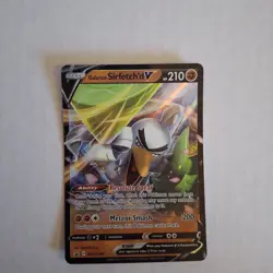 Galarian Sirfetch'd V SWSH043 Black Star Promo Holo Rare Pokemon TCG Card SWSH - Image 1