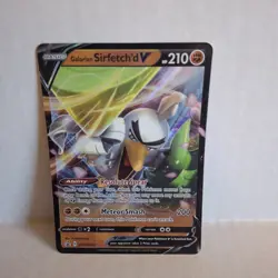 Galarian Sirfetch'd V SWSH043 Black Star Promo Holo Rare Pokemon TCG Card SWSH - Image 3